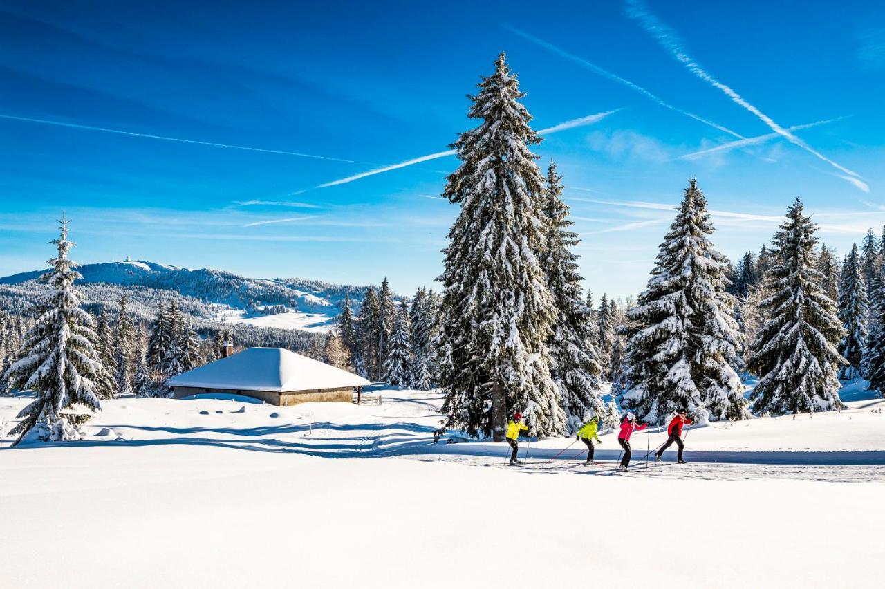 Babaute 7, Studio Typique Au Pied Des Pistes Prémanon Exteriér fotografie
