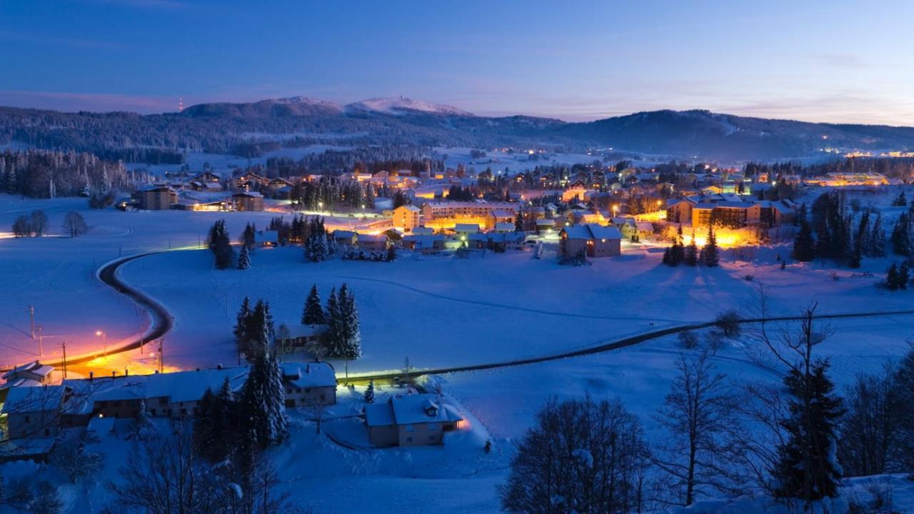 Babaute 7, Studio Typique Au Pied Des Pistes Prémanon Exteriér fotografie