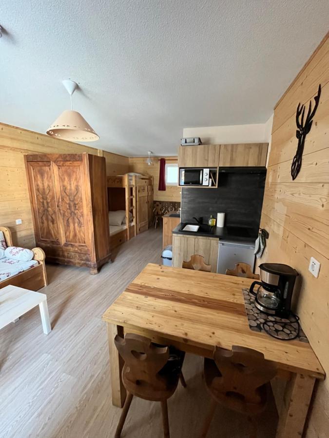 Babaute 7, Studio Typique Au Pied Des Pistes Prémanon Exteriér fotografie